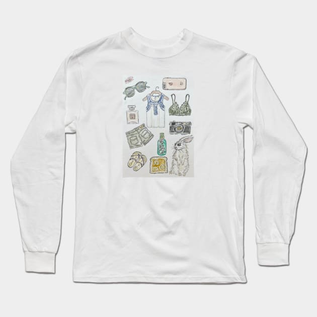 Simple Saturday Long Sleeve T-Shirt by KEOE